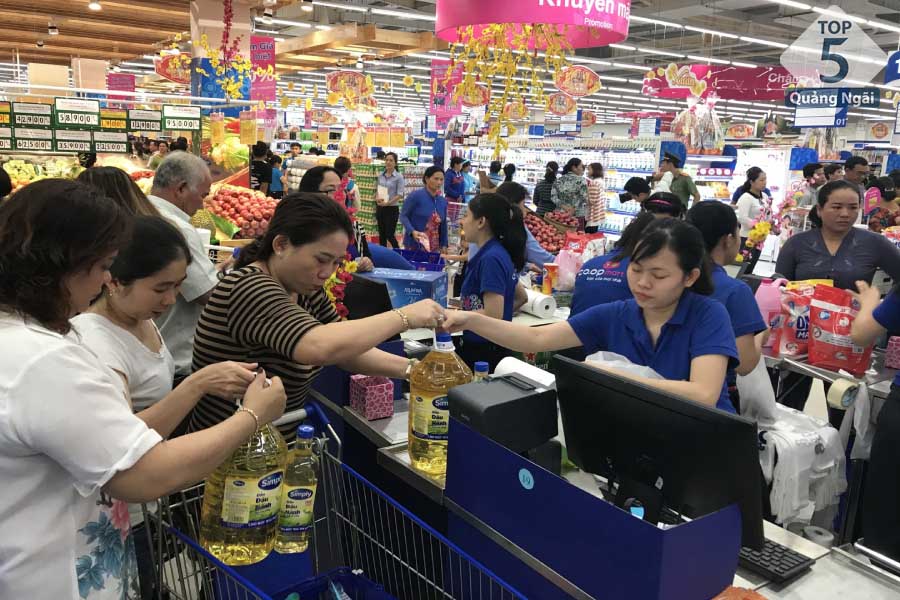 Top 5 vị trí siêu thị Coopmart Quảng Ngãi tuyển dụng nhiều nhất trong năm