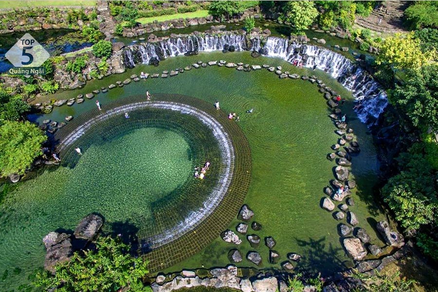 Bản đồ khu du lịch Quảng Ngãi - Suối Mơ sở hữu vặn nguyên vẻ hoang sơ của thiên nhiên