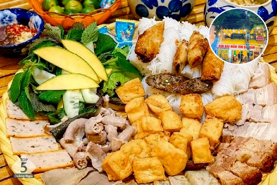 Bún đậu mắm tôm Bà Trâm