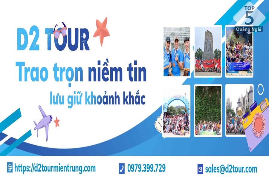 Công ty TNHH D BLUE - Du lịch D2tour Quảng Ngãi