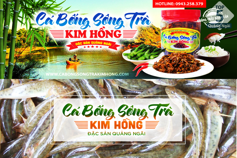 Kim Hồng - Đơn vị chuyên cung cấp đặc sản cá Bống Sông Trà tại TPHCM