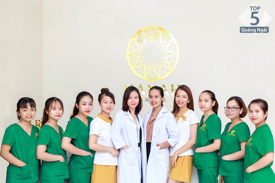 Đội ngũ nhân viên giàu kinh nghiệm và tận tụy với nghề tại Hanah Clinic & spa