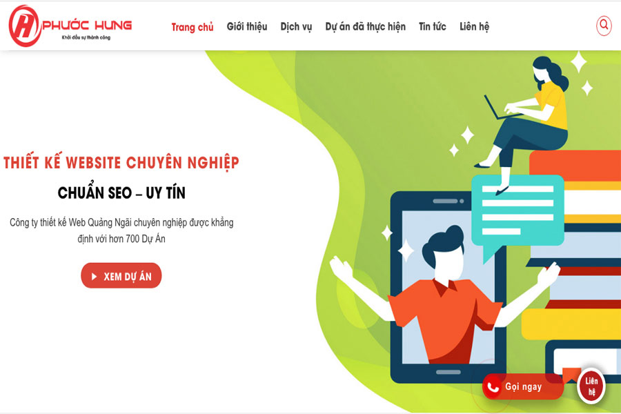 Phước Hưng - Công ty thiết kế website chuyên nghiệp
