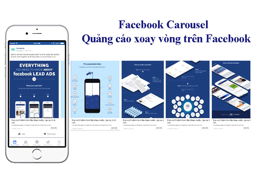 Carousel là dạng quảng cáo facebook mới và hiệu quả được nhiều người sử dụng