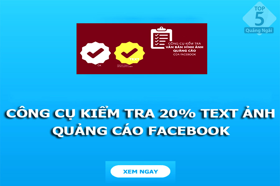 Công cụ kiểm tra text ảnh quảng cáo trên facebook
