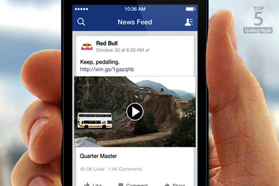 Feature videos - Hình thức quảng cáo phổ biến nhất trên facebook hiện nay