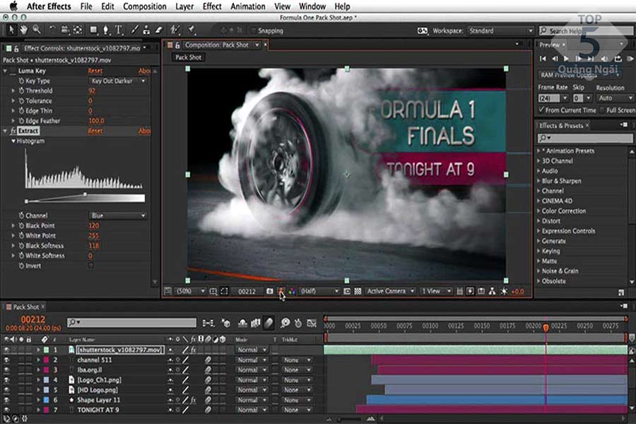 Adobe After Effect - Phần mềm với nhiều kỹ xảo hỗ trợ làm video chuyên nghiệp
