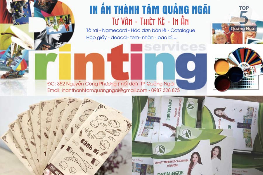 Top 5 cơ sở in ấn Quảng Ngãi uy tín bạn cần biết!