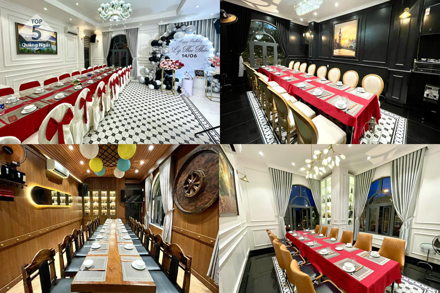 Mỗi phòng vip đều được decor theo mỗi phong cách khác nhau