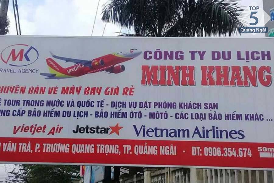 Phòng vé máy bay Quảng Ngãi Minh Khang