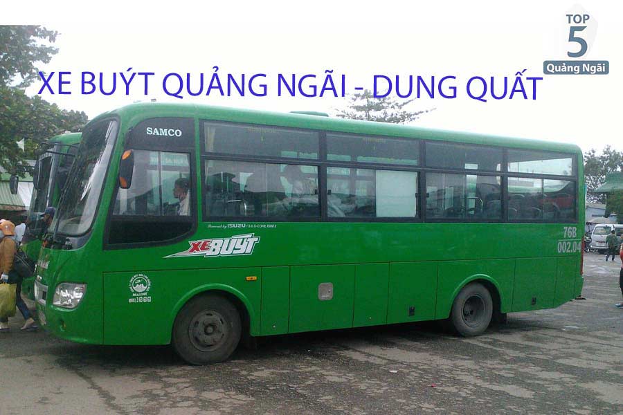 Cập nhật lộ trình, lịch trình xe buýt Quảng Ngãi Dung Quất mới nhất
