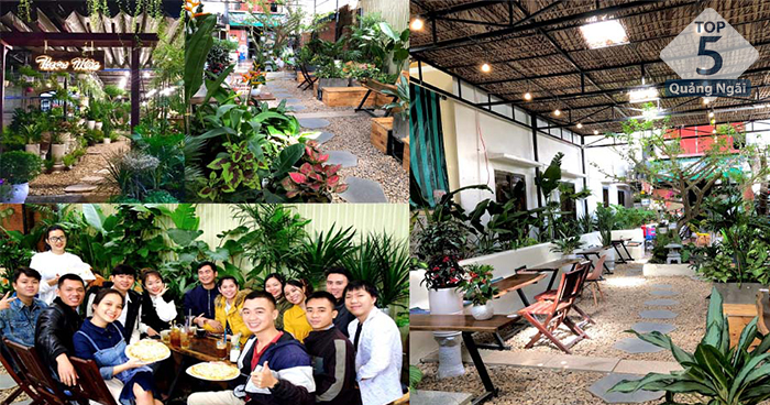 Chìm đắm và thư giãn trong không gian xanh lý tưởng tại Thiên Mộc Cafe – Pizza