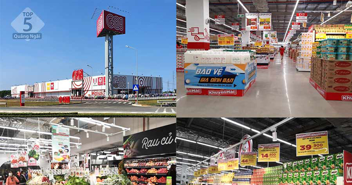 Điểm danh top 5 siêu thị Quảng Ngãi luôn hút khách