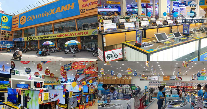 Top 5 siêu thị điện máy Quảng Ngãi uy tín hàng đầu