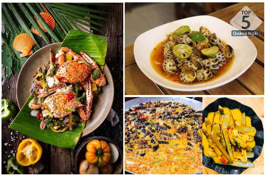  Quán Ốc Tỷ Muội - quán hải sản ngon tại Quảng Ngãi sẽ phục vụ cho bạn những món ăn tươi và ngon nhất