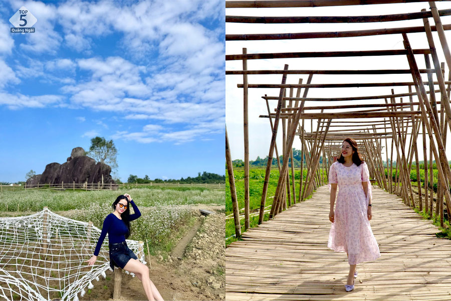 Có rất nhiều tiểu cảnh checkin để phục vụ du khách đến vui chơi Có rất nhiều tiểu cảnh checkin để phục vụ du khách đến vui chơi