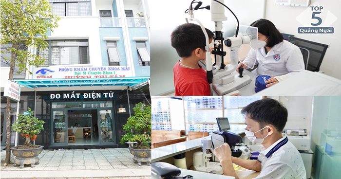 Top 5 phòng khám mắt tại Quảng Ngãi uy tín – chất lượng hàng đầu