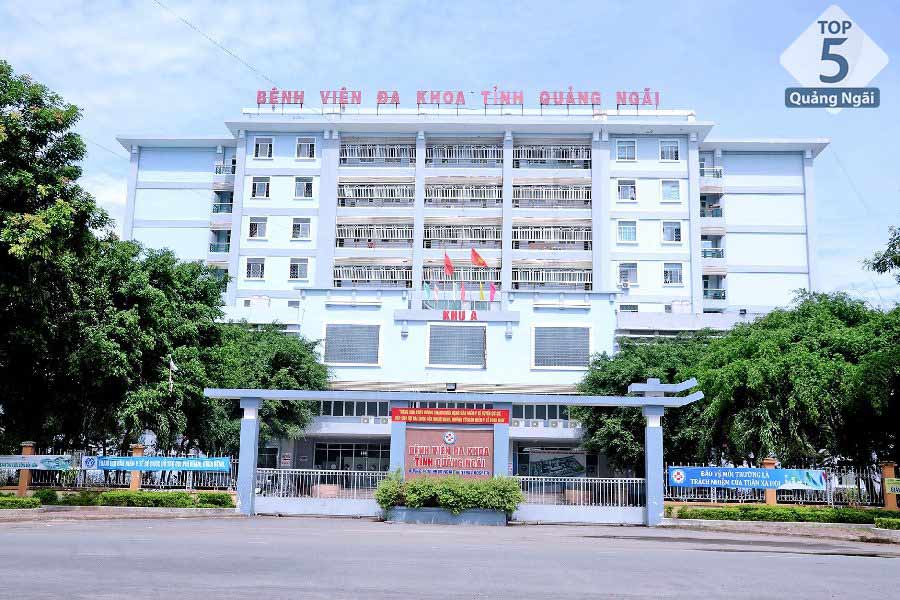 Khoa da liễu nằm ở tầng 03 – Khu nhà A- Bệnh viện đa khoa Tỉnh Quảng Ngãi