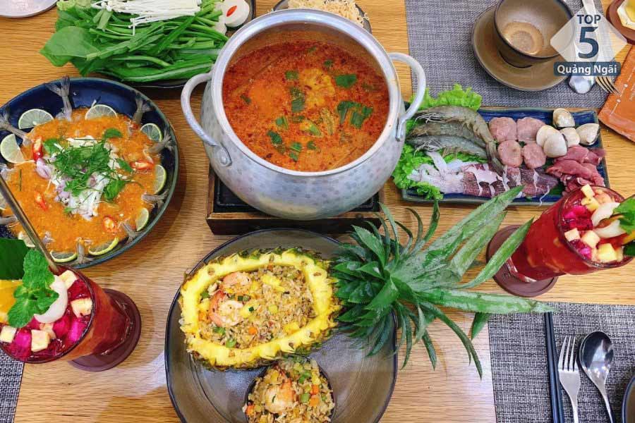 Món ăn mang hương vị đặc trưng của Thái