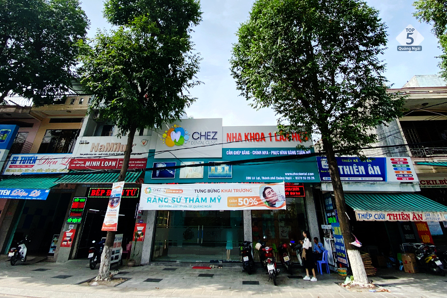 Chez Dental Clinic - Nha khoa tại Quảng Ngãi được nhiều người yêu thích nhất