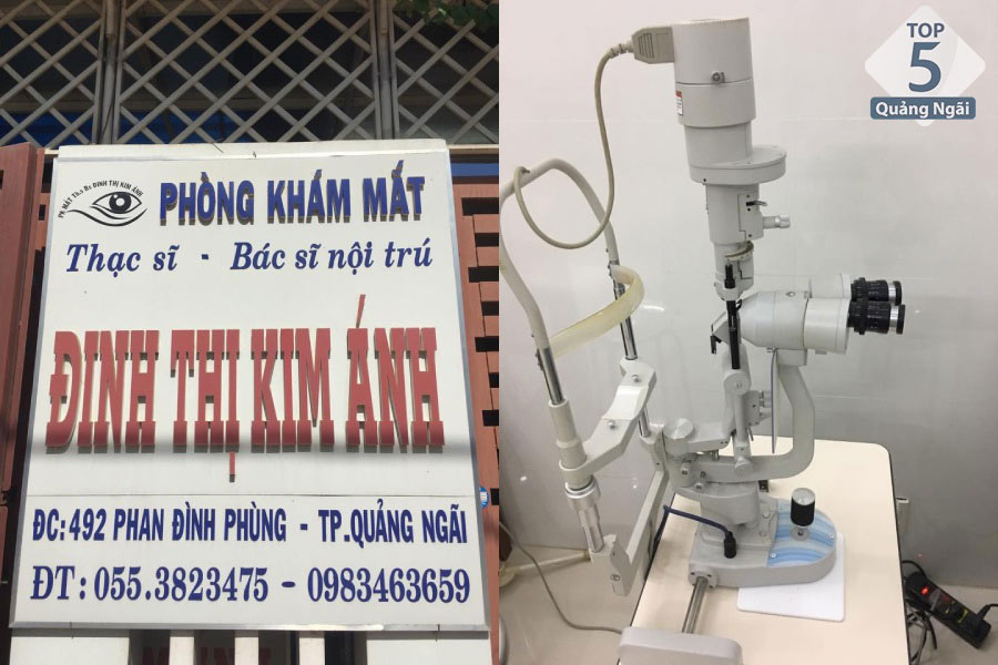 Phòng khám BS Kim Ánh - Khách có thể trực tiếp mua kính tại phòng khám.
