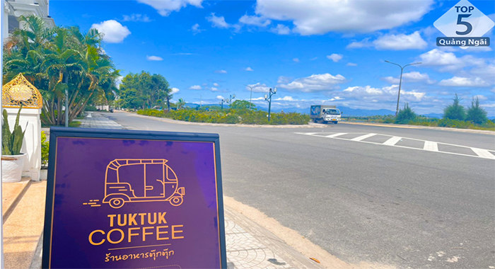 TukTuk cafe Food & Drink – Quán cafe view đẹp hút khách tại Quảng Ngãi