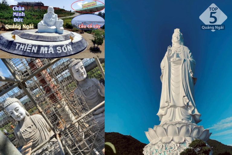 Chùa Minh Đức Quảng Ngãi nơi sở hữu tượng phật cao nhất Đông Nam Á