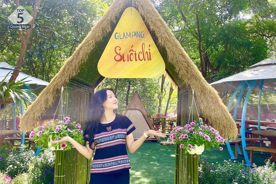 khu glamping tại suối chí