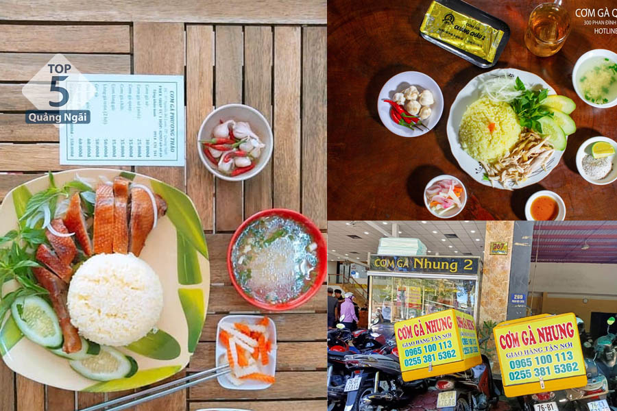 Top 5 quán cơm gà Quảng Ngãi ngon bạn nên thử