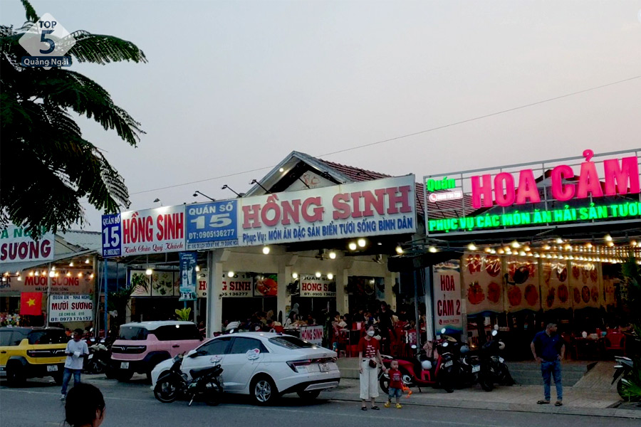 Hồng Sinh Quán - Quán ăn có lượt khách đông nhất Mỹ Khê