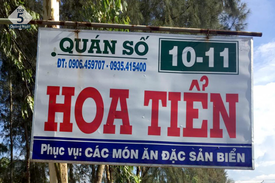 Nhà hàng Hoa Tiển Seafood 
