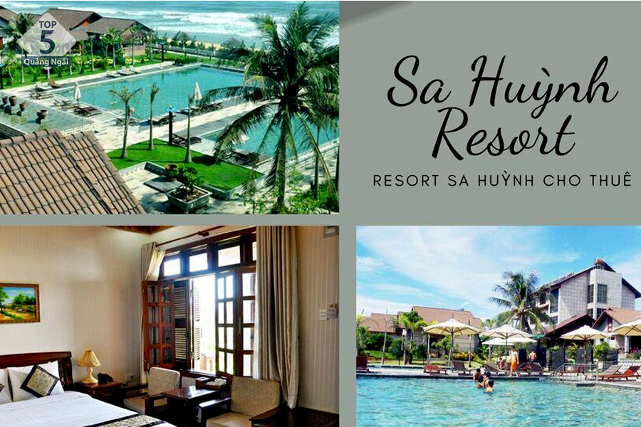 Resort Sa Huỳnh là điểm lý tưởng cho ai đang tìm điểm lưu trú ở Sa Huỳnh