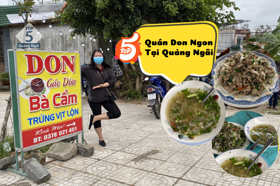 Top 5 quán bán món don Quảng Ngãi nhất định nên thử