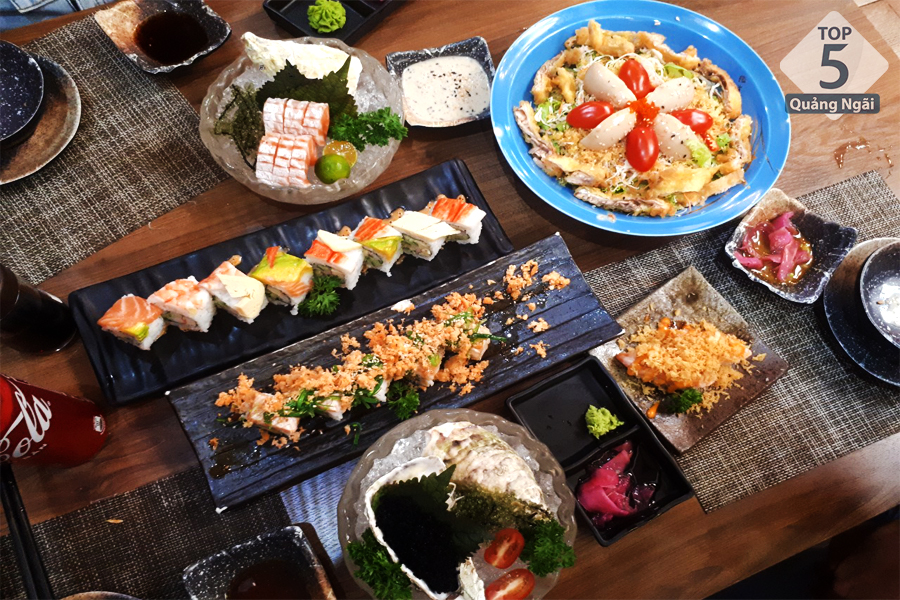 day-la-phan-an-cua-nhom-3-nguoi-tui-minh-chi-chua-toi-500k-cho-nhung-mon-an-chat-luong-nay sushi quảng ngãi