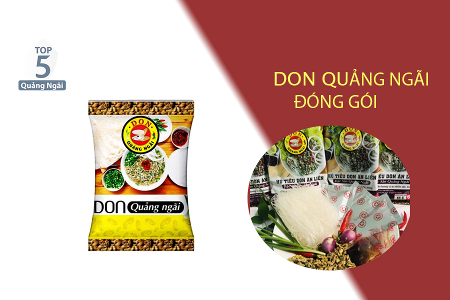 Don Quảng Ngãi đóng gói – Mang văn hóa ẩm thực đi khắp muôn phương