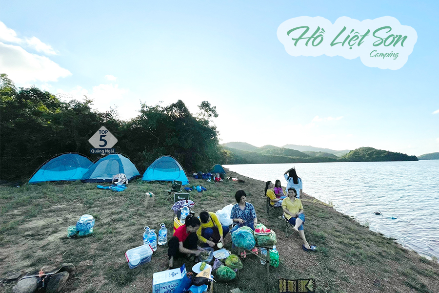 Dịch vụ Camping Hồ Liệt Sơn