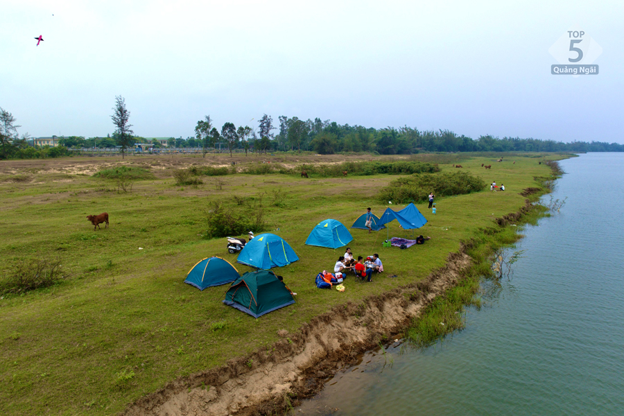 Dịch vụ tour cắm trại, tổ chức cắm trại tại Quảng Ngãi