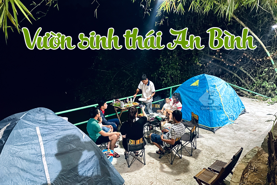 Dịch vụ tour cắm trại, tổ chức cắm trại tại Quảng Ngãi