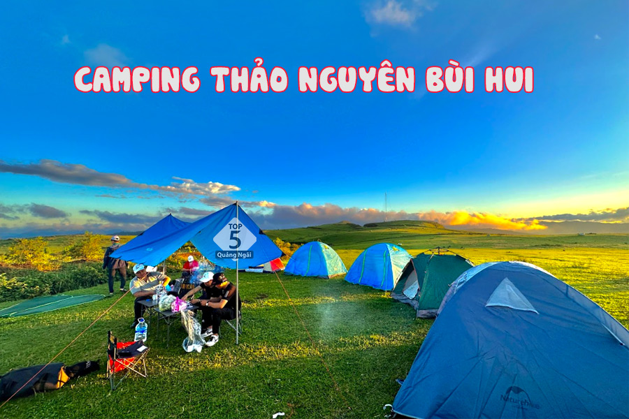 tour camping trọn gói 1n1đ