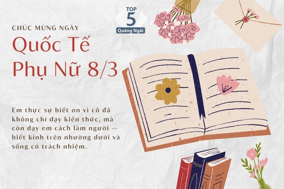 Lời chúc 8/3 cô giáo hay và ý nghĩa 