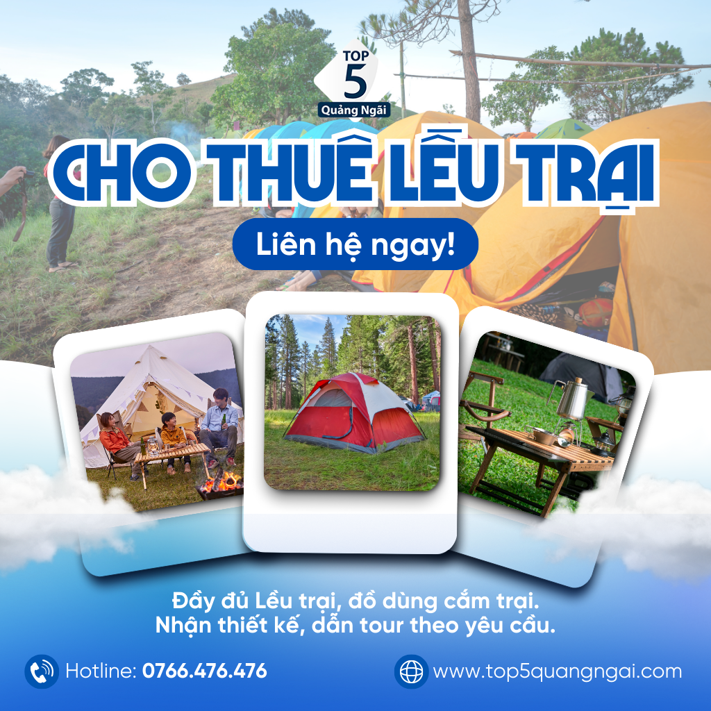 Cho thuê lều trại