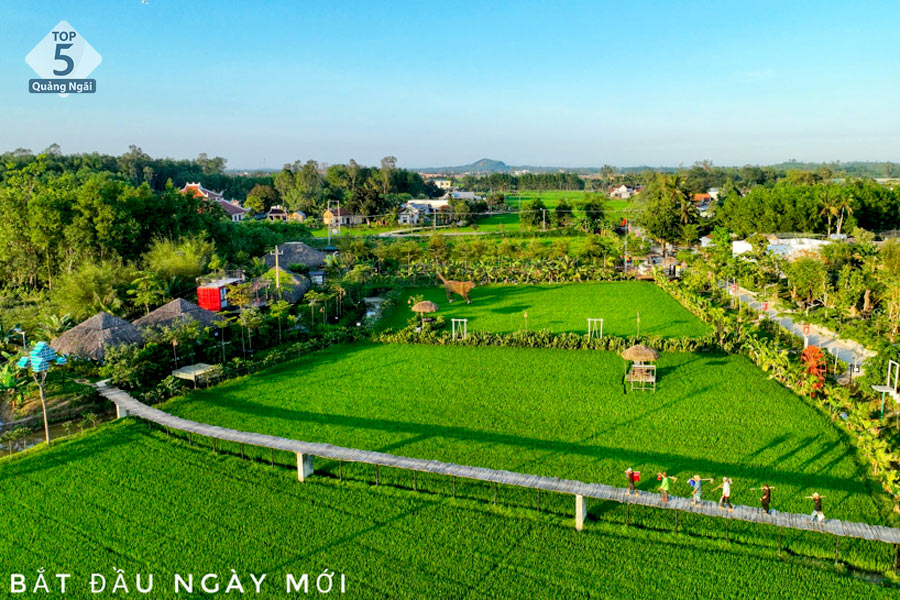 Khung cảnh bình dị tại Cát Mộc Farm
