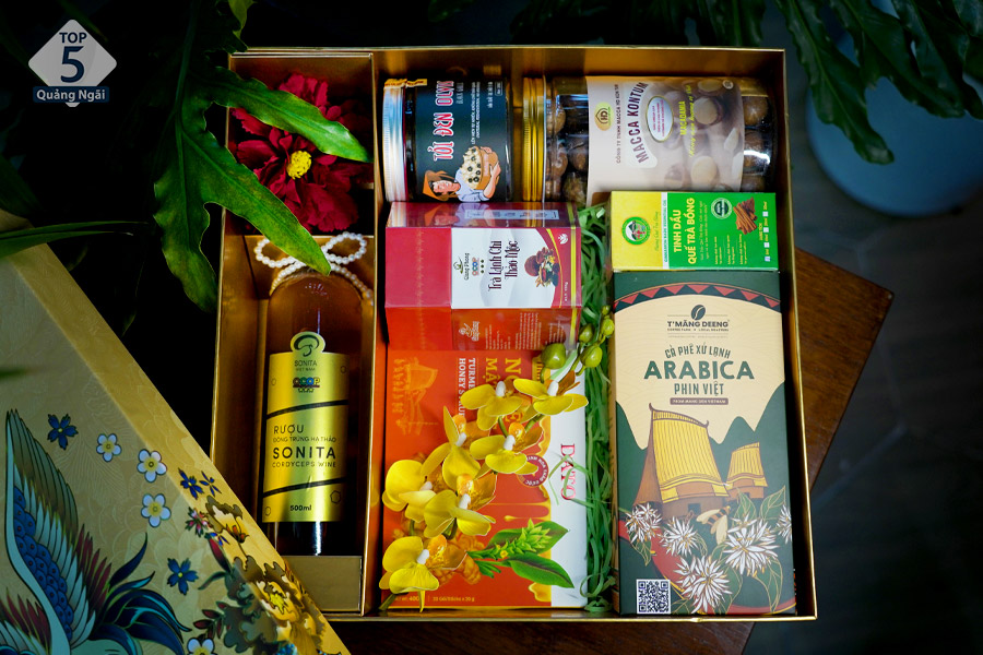 Giỏ quà Ocop Đất Quảng không chỉ chất lượng mà còn thể hiện sự tinh tế Giỏ quà Ocop Đất Quảng không chỉ chất lượng mà còn thể hiện sự tinh tế