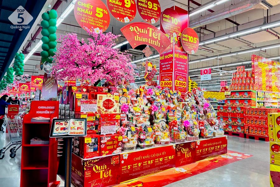 Giỏ quà tết Big C GO! Quảng Ngãi - địa điểm bán giỏ quà tết giá rẻ khá phổ biến Giỏ quà tết Big C GO! Quảng Ngãi - địa điểm bán giỏ quà tết giá rẻ khá phổ biến