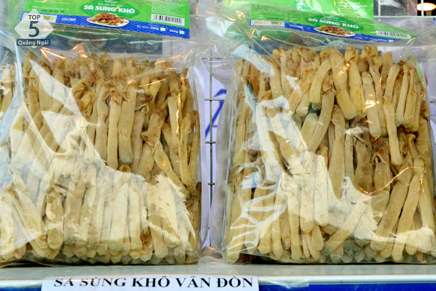 Sá Sùng khô đặc sản quý rất thích hợp để chọn làm quà Sá Sùng khô đặc sản quý rất thích hợp để chọn làm quà