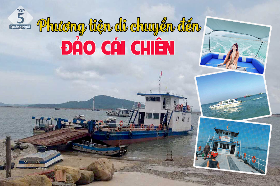 Phương tiện di chuyển từ Cảng Ghềnh Võ ra đảo Cái Chiên Phương tiện di chuyển từ Cảng Ghềnh Võ ra đảo Cái Chiên