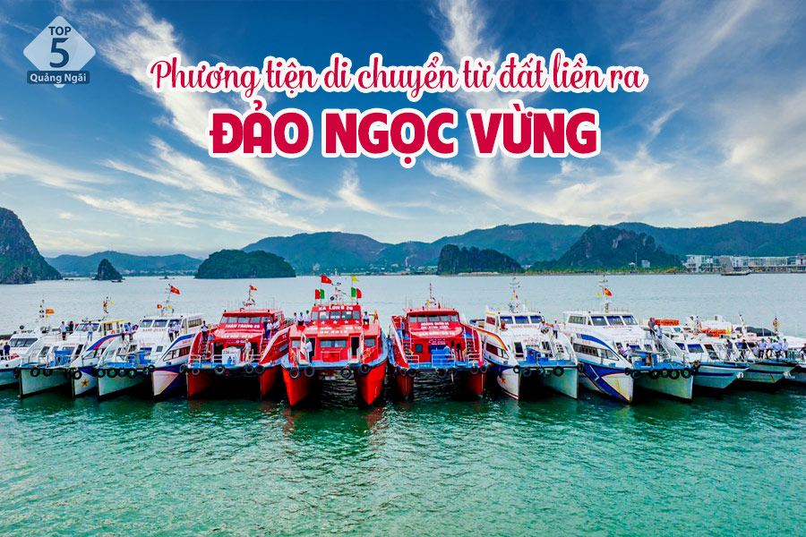 Tàu cao tốc là phương tiện được ưa chuộng nhất khi ra đảo Ngọc Vừng Tàu cao tốc là phương tiện được ưa chuộng nhất khi ra đảo Ngọc Vừng