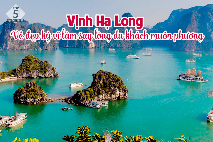 Vịnh Hạ Long - Vẻ đẹp kỳ vĩ làm say lòng du khách muôn phương