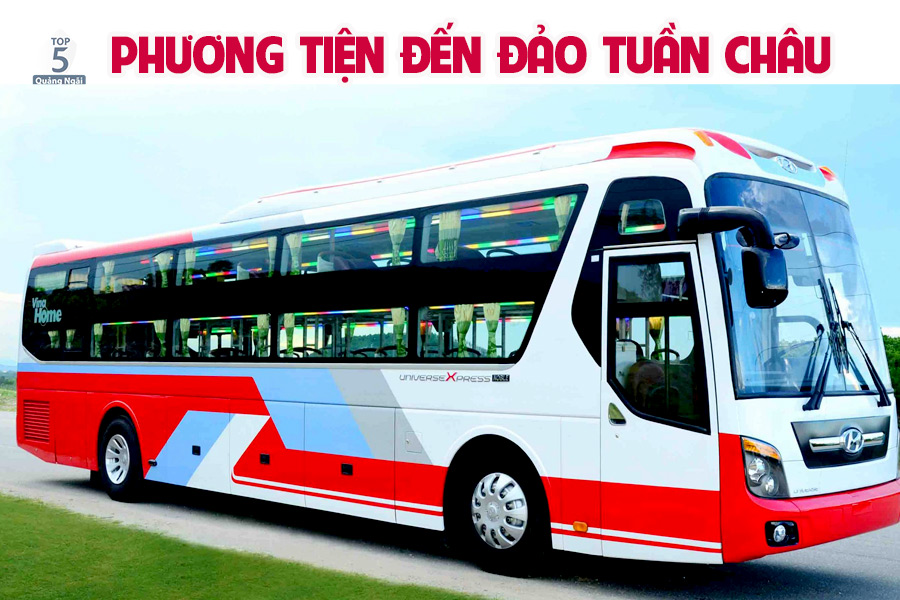 Xe khách giường nằm là phương tiện được ưa chuộng để đến Tuần Châu