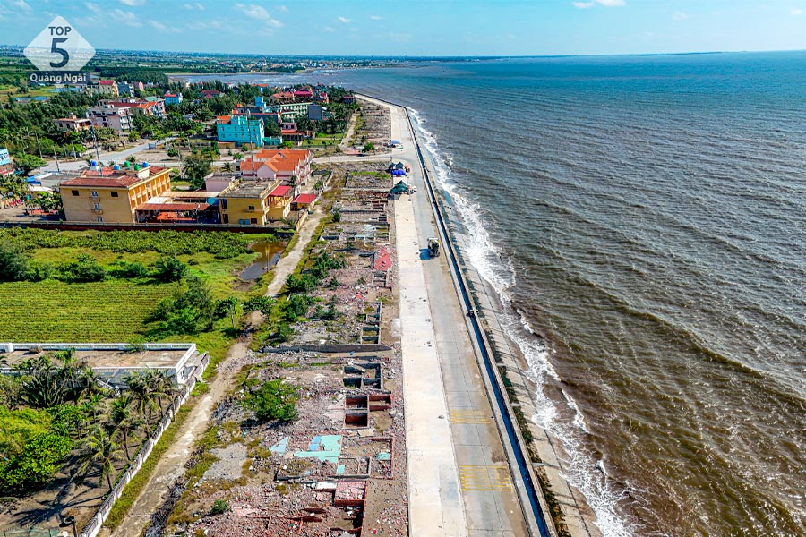 Bãi biển Quất Lâm Nam Định hiện nay đã được quy hoạch bài bản Bãi biển Quất Lâm Nam Định hiện nay đã được quy hoạch bài bản